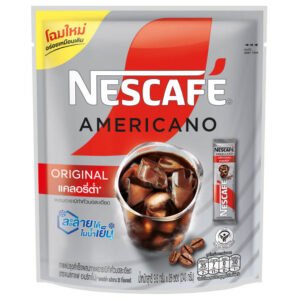 Nescafe Americano Coffee Mix with Finely Ground RoastedArabica9.6g.Pack25sachets