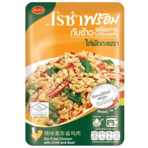 โรซ่าไก่ผัดกะเพรา 85กรัม