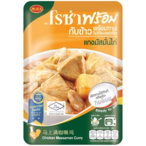 โรซ่าพร้อมแกงมัสมั่นไก่ 105กรัม
