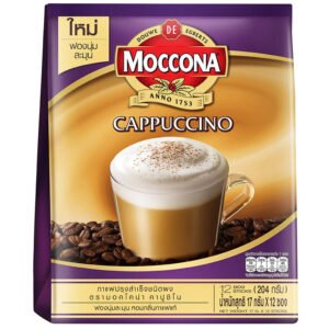 Moccona Trio Cappuccino Instant Coffee Mixed 17g. Pack 12sachets